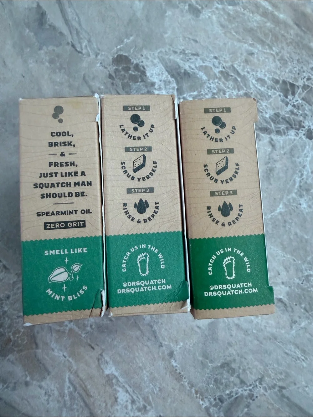 Dr. Squatch Spearmint Basil Men's Natural Soap